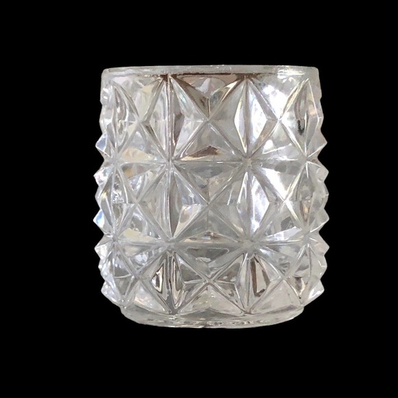 Phil Papel Lead Crystal West Germany Mustard Jam Honey Pot With Spoon - Picture 10 of 11